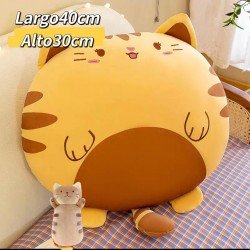 Gato suave almohada