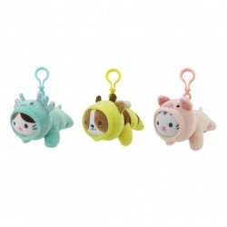 LLAVEROS ANIMALES CON CAPUCHA