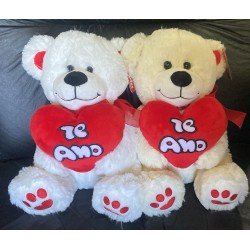 OSO CON CORAZON HUELLA