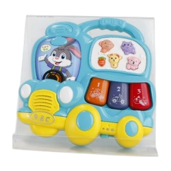 Teclado musical bebés