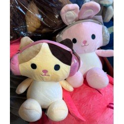 Animales con auriculares