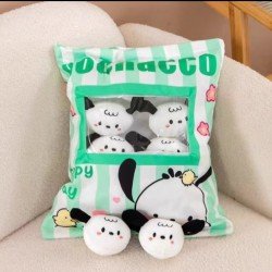 ALMOHADA POCHACO CON  PELUCHES