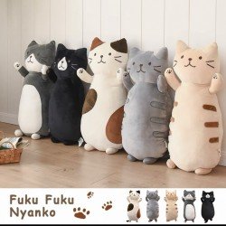 GATOS ALMOHADAS PARADAS 40CM