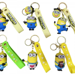 LLAVERO DE GOMA MINIONS