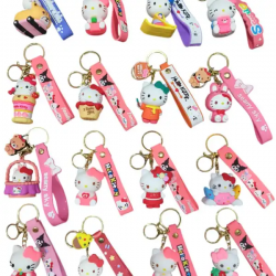 LLAVERO DE GOMA KITTY
