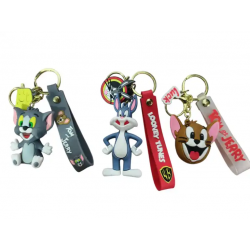 LLAVERO DE GOMA TOM Y JERRY...