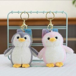 Llavero Pingüino peludo