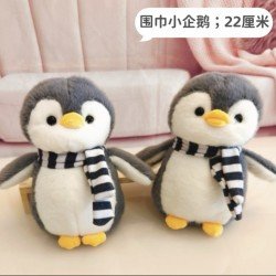 Pinguino con bufanda