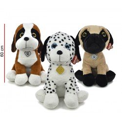 PERRO SENTADO 60 CM 3 RAZAS