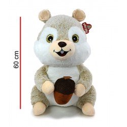 ARDILLA CON NUEZ 60 CM