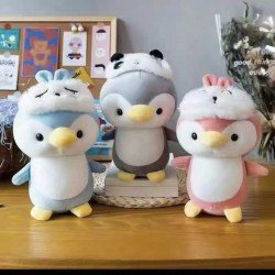 Pingüino con antifaz