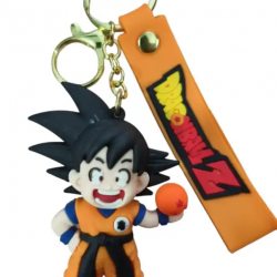 LLAVERO DRAGON BALL GOMA