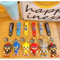 LLAVERO SONIC SURTIDO DE GOMA