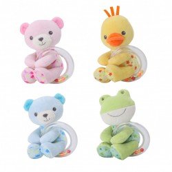 SONAJERO DE MANO CON BOLITAS