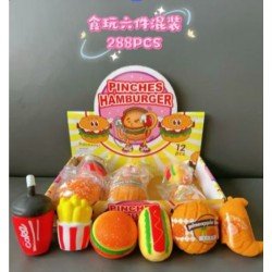 SQUISHI COMIDA X 12 UNIDADES