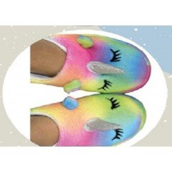 Pantufla Chinela unicornio...