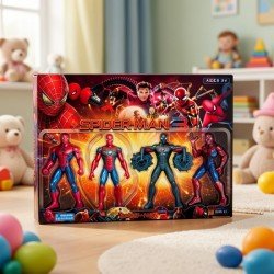 BLISTER DE SPIDERMAN X4