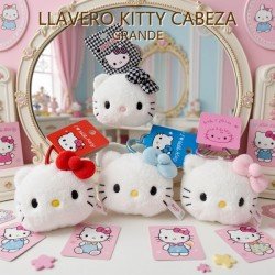 LLAVERO CABEZA GRANDE DE KITTY