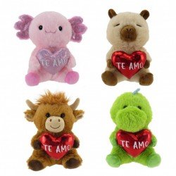 ANIMALES CON CORAZON BRILLOSO