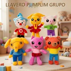 LLAVERO PLIM PLIM Y AMIGOS