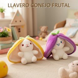 LLAVERO CONEJO FRUTAL