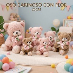 OSO CON FLOR