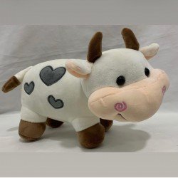 VACA CON CORAZONES