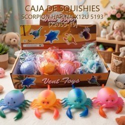 SQUISHY ESCORPION X 12...