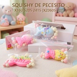 SQUISHI DE PECESITO X 16...