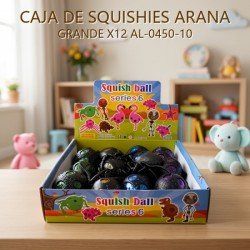SQUISHI ARAÑA GRANDE X 12...
