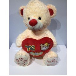OSO CON CORAZON 60 CM
