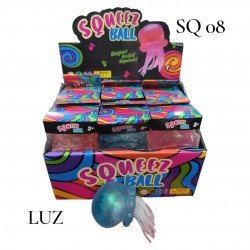 SQUISHY HIELO PULPO CON LUZ