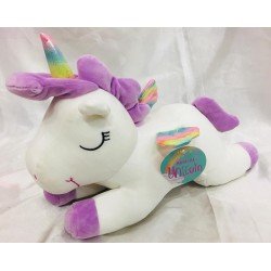 unicornio acostado suave