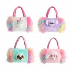 cartera peluches animales