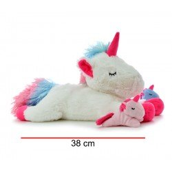 MAMA UNICORNIO CON DOS HIJITOS