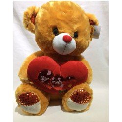 OSO CON CORAZON Y BRILLO