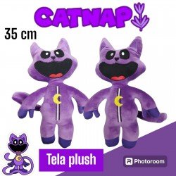 PELUCHE GATO VIOLETA CATNAP