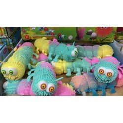 GUSANO SQUISHI CON LUZ